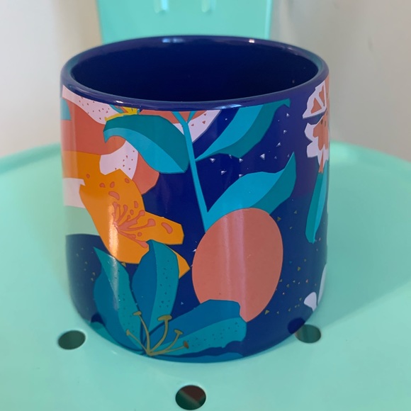 Starbucks 2020 14 oz Bunny Rabbit Tropical Hawaiian Flower Mug - Picture 2 of 6